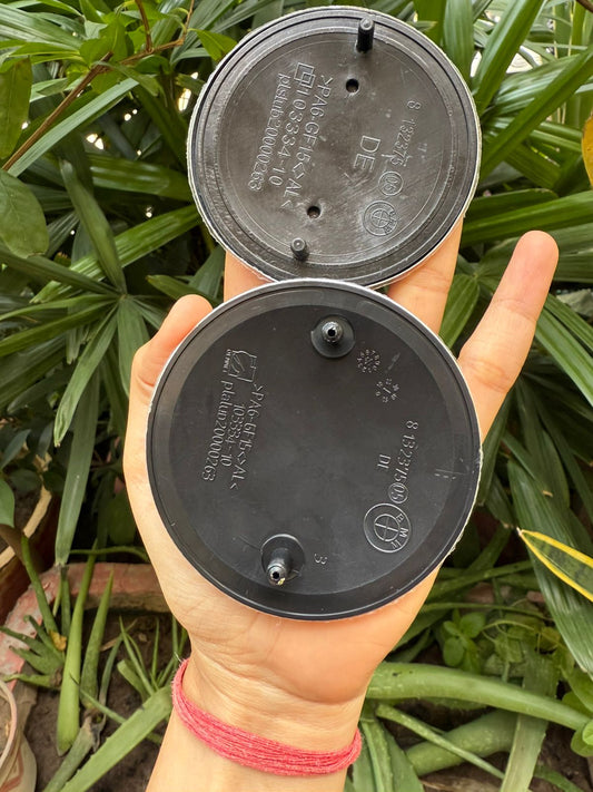 2x 50th Anniversary Front 82MM Rear 74MM For BMW Emblem Logo Badge 511481323275