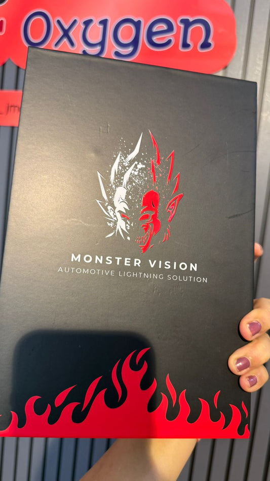 Original Monster Vision LED Bulbs (180 Watts) With CanBUS Decorder (2YEAR WARRENTY)
