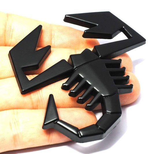 Scorpion Emblem Sticker for All Cars, Bikes, Metal