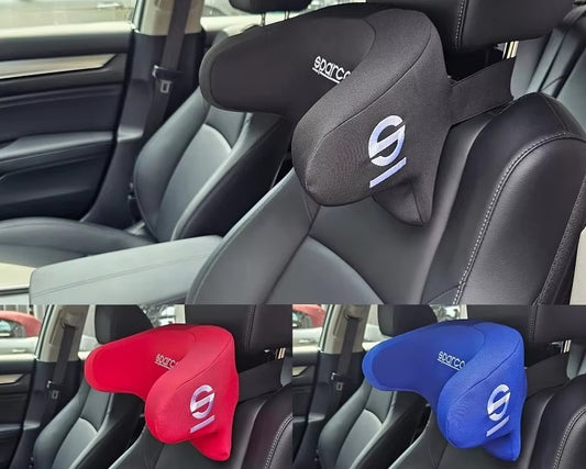 Sparco Neck Rest Neck Pillow (Pack of 2) with New Design