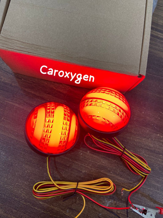 Solar Rear Reflector BUMPER Rear Arising Lights Compatible for Toyota Fortuner Old Type 1