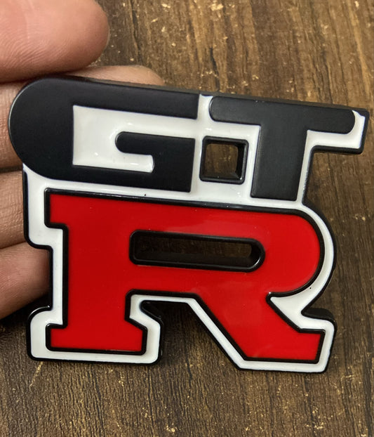 GT-R 3D Metal Car Emblem Badge Premium Logo Sticker