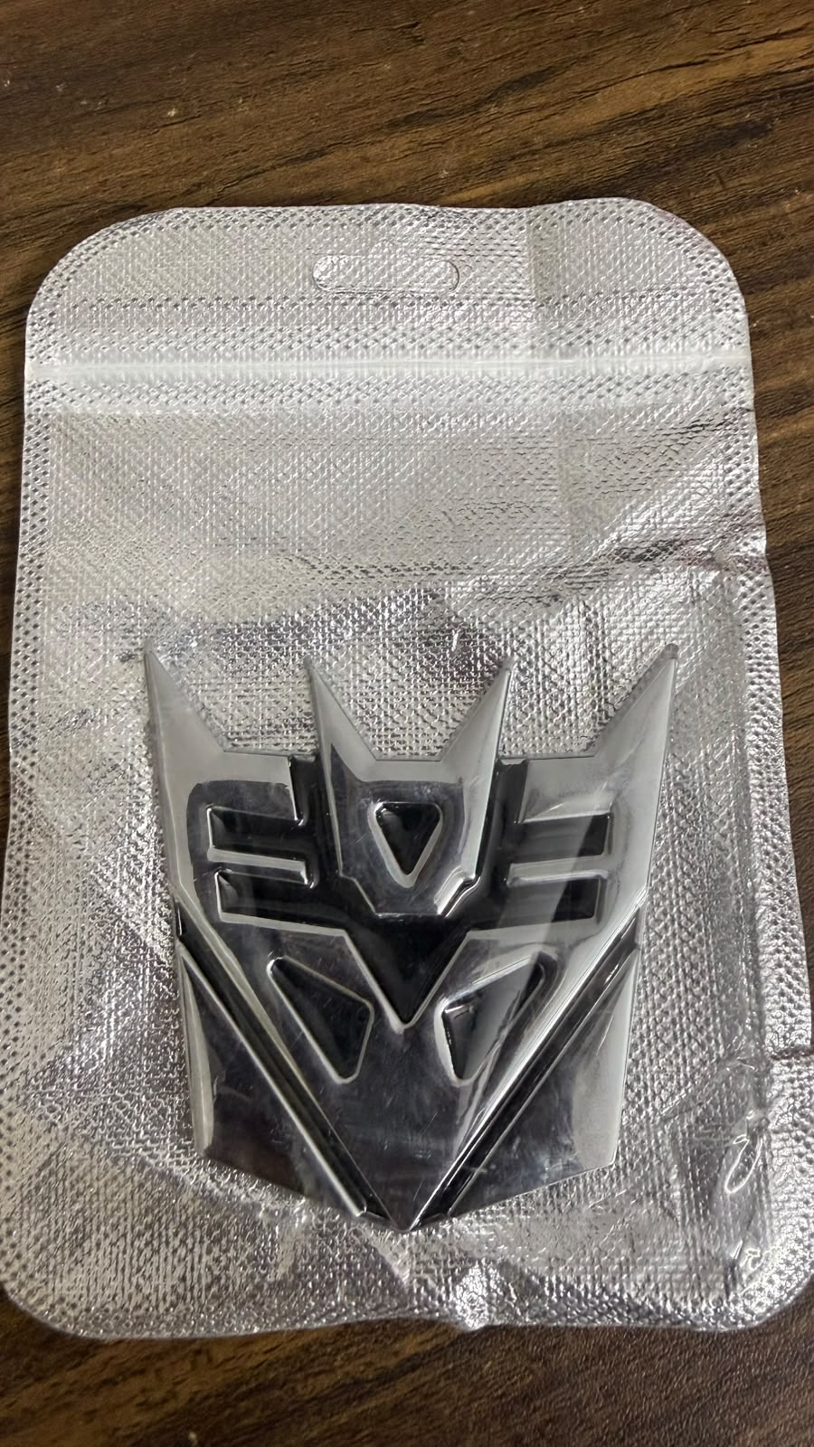 3D Metal Transformer Emblem Badge – Universal Chrome Black Auto Logo Decoration for Cars & Bikes