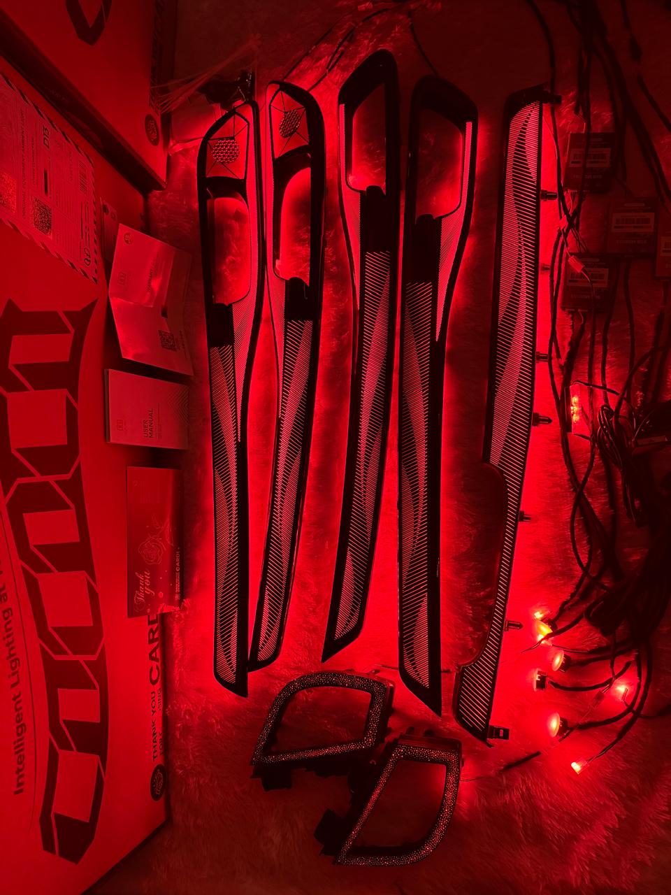 cardi k6 ambient Light for KIA SELTOS/SONET -20 pcs Kit Compatible For (2023-2025)