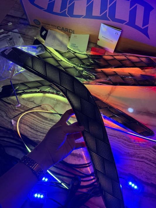 CARDI 18-in-1 OEM Ambient Light Kit for Tata Nexon & Curvv | Original Equipment Parts | Multi-Color Car Interior LED Lighting Set (Style-01)