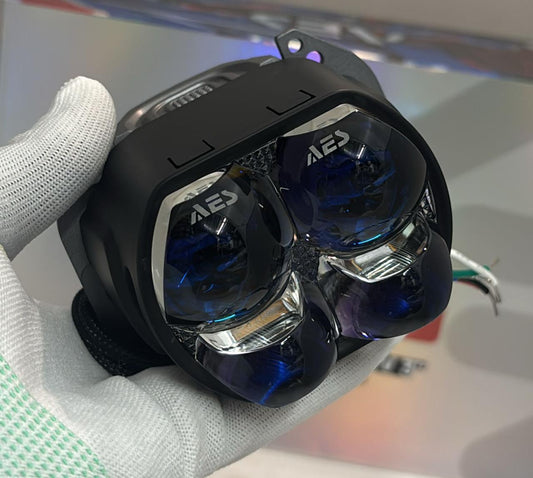 AES BI-LED Projector Lens 3 Inch Turbo SV LASER-4