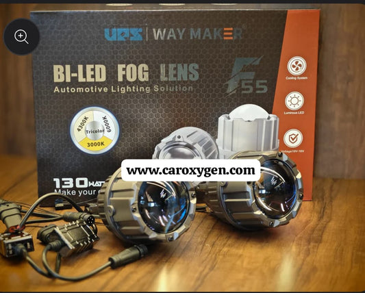 ups way maker F55 bi-led projector fog lens tri color