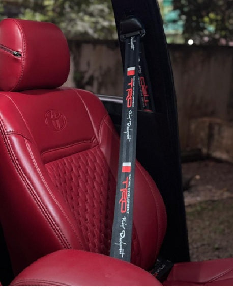 RED TRD Sports 3.6m CAR SEAT Belt