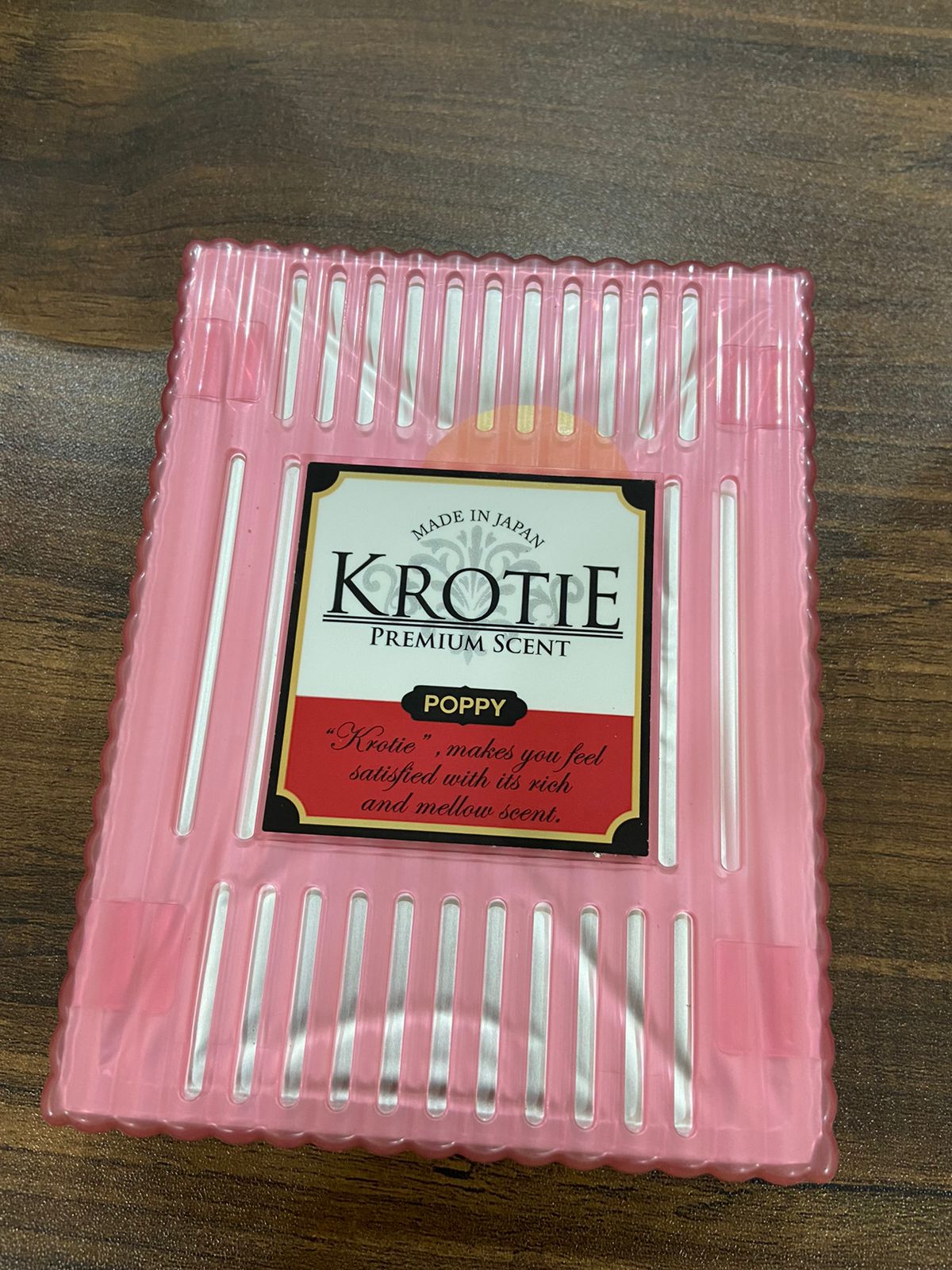 Krotie Premium Scent Poppy (Rich and Mellow Scent ) 200 g-Use in under seat -Made in Japan