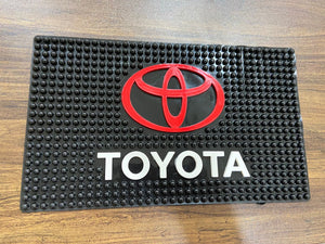 Dotted Car Non Slip Mat, Anti-Slip Gel Rubber Pad Premium Universal for All Cars Dashboard & Hold Cell Phones, Sunglasses, Keys and More (Hyundai Mat)