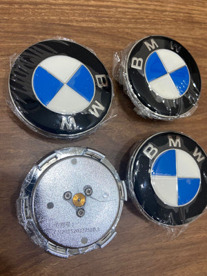 4pcs fits for BMW Emblem Logo Badge Hub Wheel Rim Center Cap 68mm 4pcs - with LED
