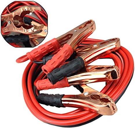 Jumper Cable, Car Battery Jumper Cable, Heavy-Duty Battery Jumper Cable, Car Jumper Cable (Red Positive, Black Negative) (1000 AMP Booster Cable)