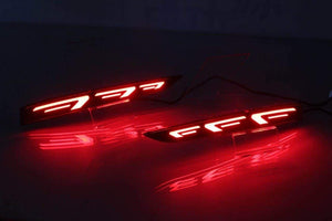 Super Bright BrakeLights for Accent 2018-2020 2PCS LED Bumper Reflector Lights Tail Lamps Reverse Light F-Type