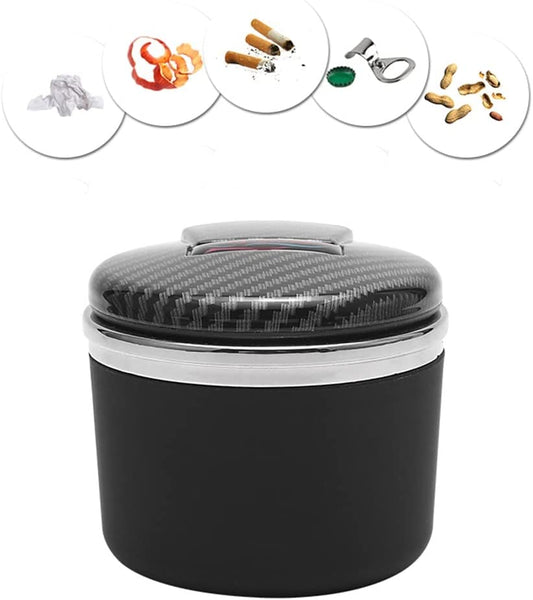 Portable Car Ashtray Applicable for BMW New 3 Series G20 2019-2021, Waterproof Flame Retardant Car Led Light Cigarette Ashtray