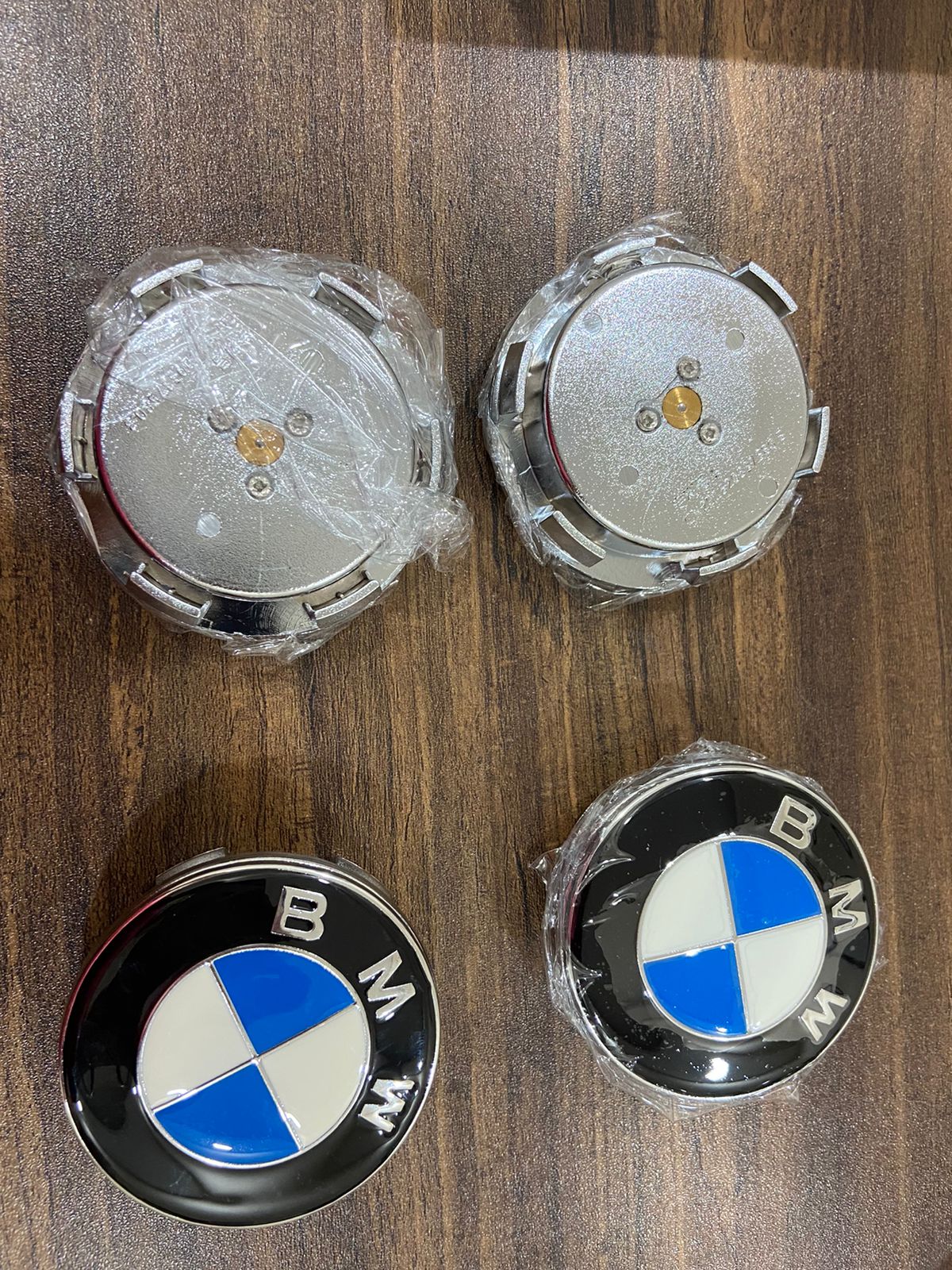 4pcs Hub Led Lights Cap Car Floating Illumination Car Wheel Center Covers Caps Led Light - with LEDFor BMW For Benz