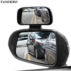 3r-093 - Car Blind Spot Mirror Rotation Adjustable Car Rear View Mirror Wide Angle Parking Auxiliary Mirror