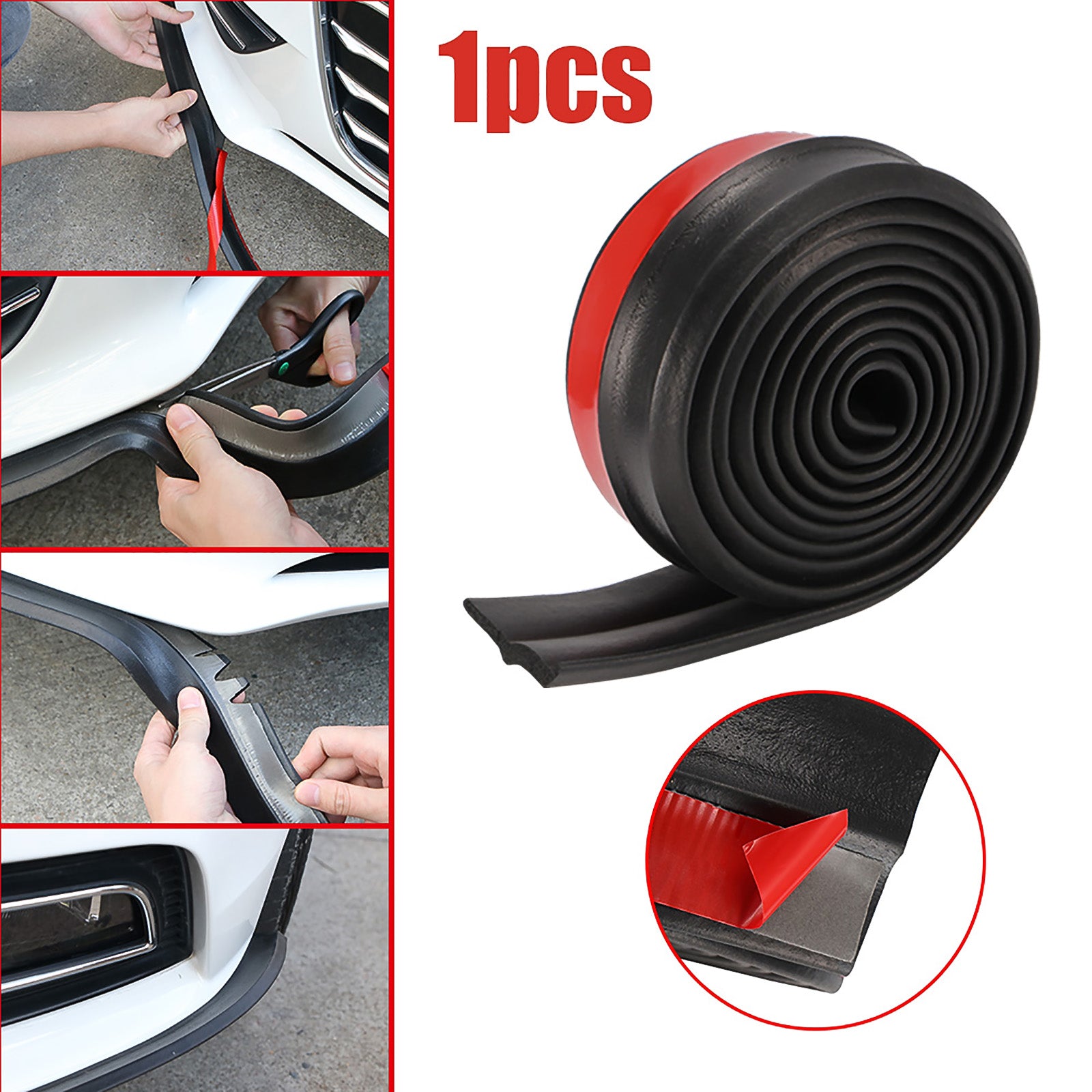 5pcs Front Bumper Lip Splitter,Front Bumper Lip Body Kit Universal Lip Splitter Spoiler Diffuser Canard Protector For Car : Buy Online at Best Price in KSA - Souq is now 5pcs Front Bumper Lip Splitter,Front Bumper Lip Body Kit Universal Lip Splitter Spoiler Diffuser Canard Protector For Car : Buy Online at Best Price in KSA - Souq is now