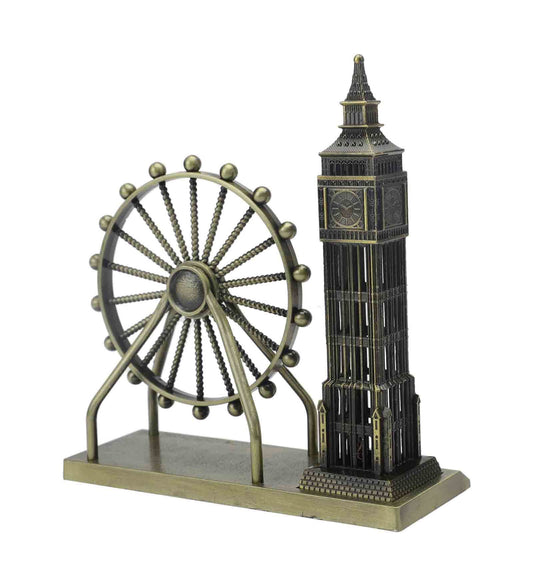 London Eye & Big Ben Miniature Metal Showpiece