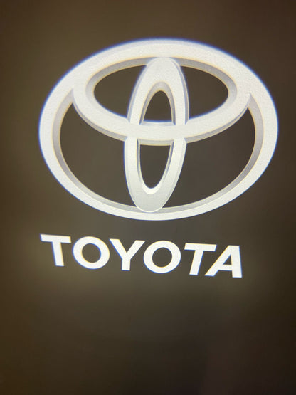 LED Welcome Logo Entry Plug and Play Ghost Shadow Projector Car Door Light for Toyota