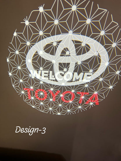 LED Welcome Logo Entry Plug and Play Ghost Shadow Projector Car Door Light for Toyota