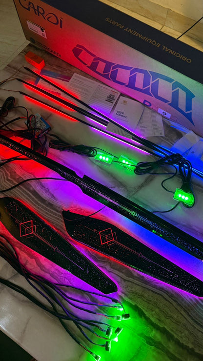 Cardi Ambient Light Kit for Honda City (2022-2025)-19 in 1 RGB Interior Ambient Lighting System
