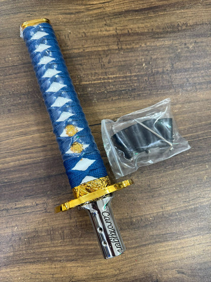 katna Desgin car Gear knob (Katana red 28 CM) (Specially for SUV)