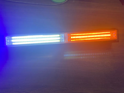 CAR LED Strobe Police Light Flasher Car Fancy Lights  (Multicolor) - Colour - Red , Blue , White , Red
