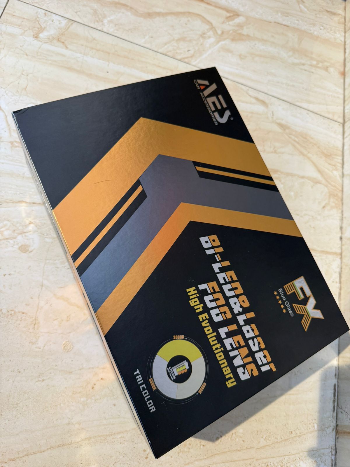 AES FX Bi led and Laser fog projector tri colour