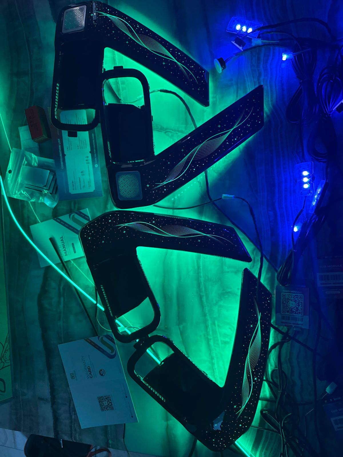 Thar Roxx new modal 2024 and 2025 cardi k6 ambient light 18 in 1 - Style2