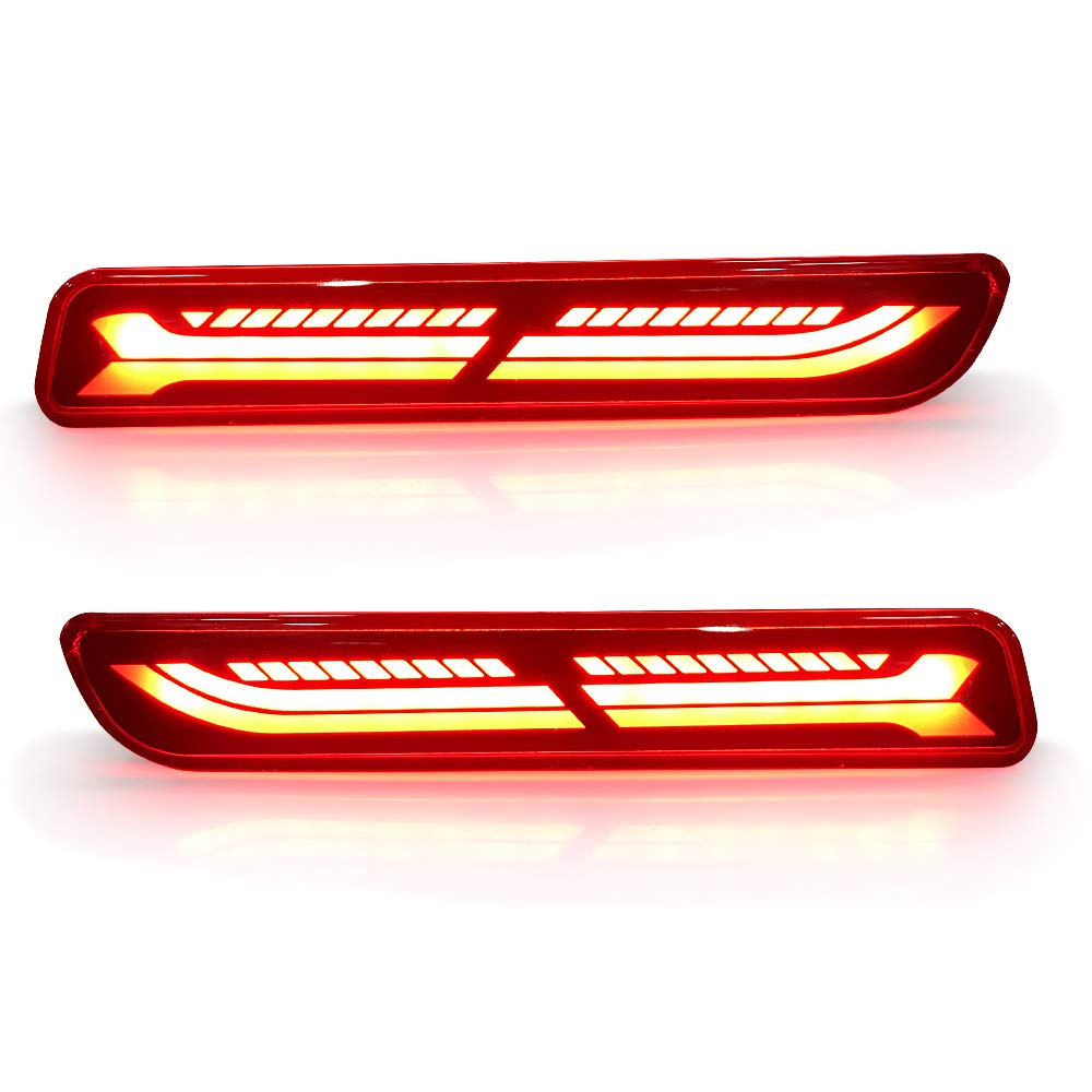 Rear Bumper LED Reflector Light For Maruti Suzuki (Type - F)