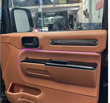 Cardi High End Series 22in1 Ambience Light for Mahindra Thar Roxx-STYLE 03(App+Plus+Voice Command)