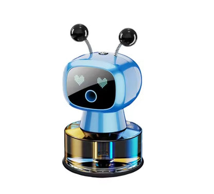Stylish Intelligent Aromatherapy Robot Car Perfume Sprayer Smart Aromatherapy Car Decoration Perfume | Dashboard Perfume Diffuser Auto Fragrance Scents (Multi)