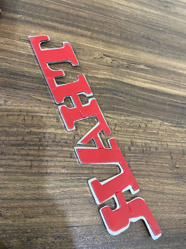 Thar logo sticker emblem monogram badge plastic chrome finish (Size-21 ...