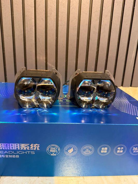 Turbo SV Laser-4 Bi-Laser Projector Headlight 1-Year Warranty