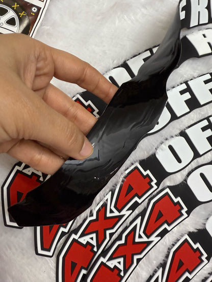 Logo Stickers Accessories for Car, Tyre Decor Sticker and Decal, Wheel Stickers for Car & Bike