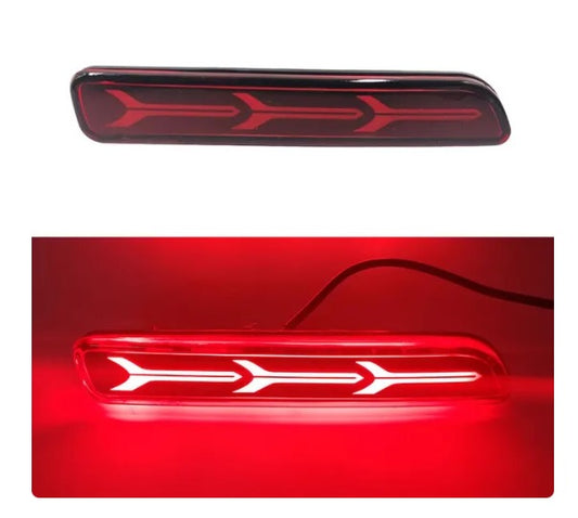 2Pcs LED reflector For Suzuki Ertiga Ciaz Vitara S-Cross SX4 Splash Car Brake Lights rear bumper lamp brake tail lamp