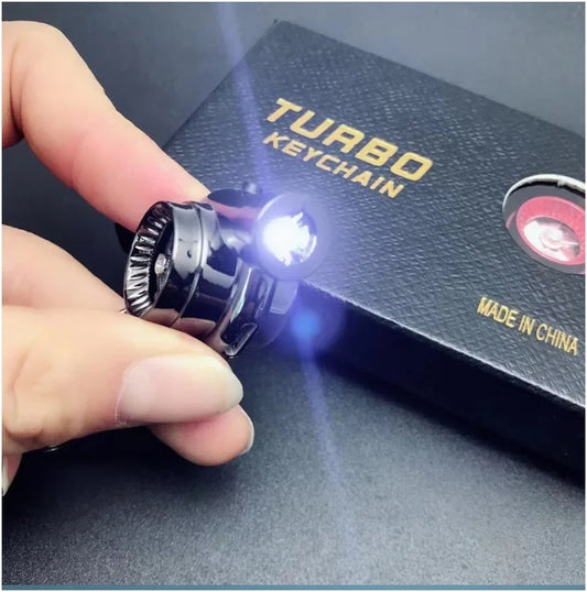 Caroxygen - turbo-keychain creative mini flashlight with sound key chain