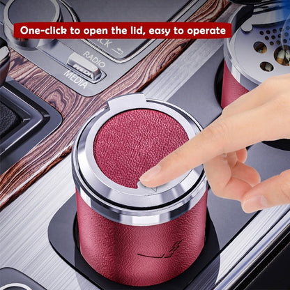 Caroxygen Cigarette Ashtray for Car/Home/Office (RED)