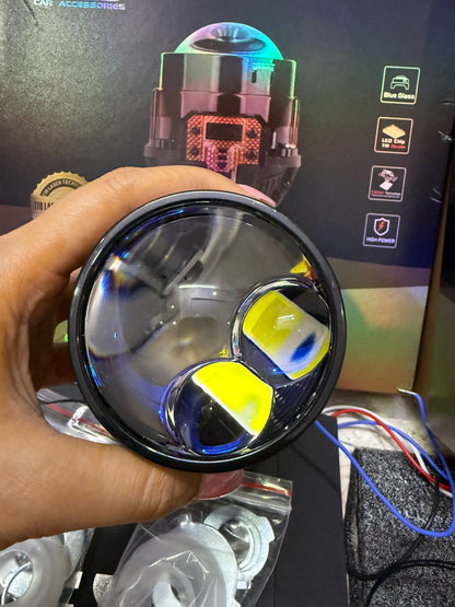 AES Turbo TIR 2.5 inch Bi-Led Headlamp Projector Lens