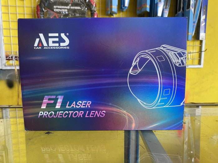 AES F1 Pro Directive Laser Bi-Led Projector Lens 75W Headlight Automotive Bi Led Projector Lens