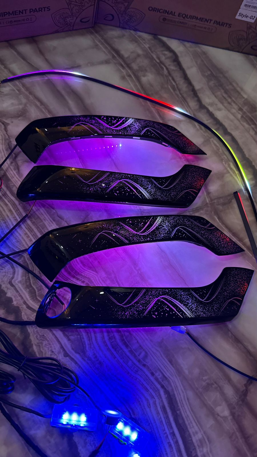 Volkswagen Polo Year 2012-2025 original equipment Cardi k6 ambient light (18 in 1)