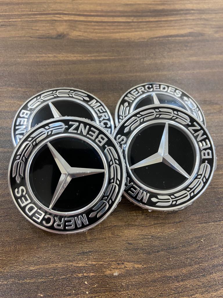 Mercedes wheel deals emblem