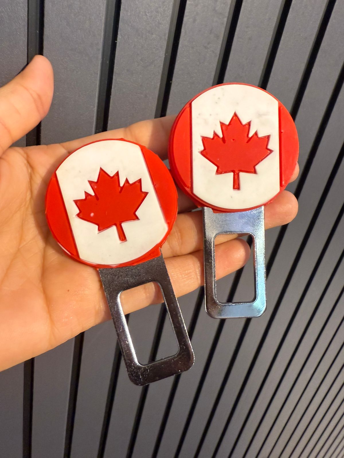 CarOxygen Aluminum Alloy Car Seat Belt Clip Buckle and Safety Alarm Stopper for All Car ) - 2 Pieces