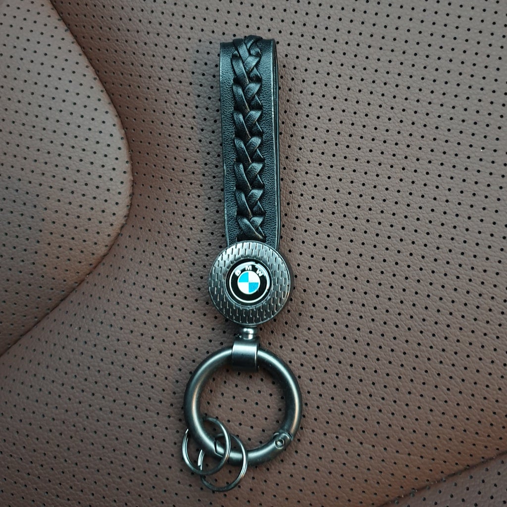 Leather Logo Car Key Chain