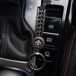 Leather Logo Car Key Chain