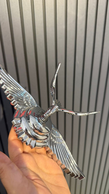 Car Front Hood Bonnet Emblem Ornament Wing Style Suit for All The Vehicles