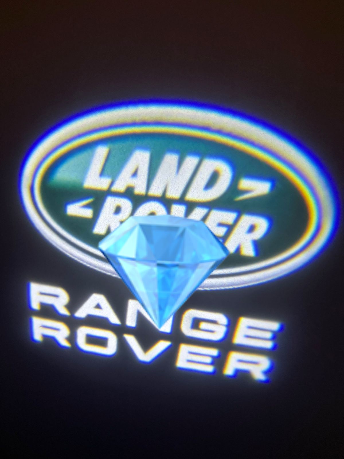 Land Rover Range Rover Logo Projector Door Light | LED Ghost Shadow Courtesy Light for Car Door | Plug & Play, HD Projection, Compatible with Range Rover Models