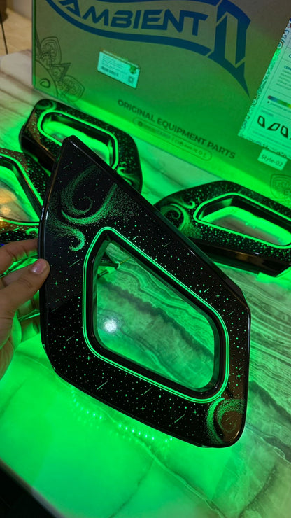 Tata Safari / Harrier Cardi k6 Ambient Light kit - 2019–2025 D25 Series Ambient Light
