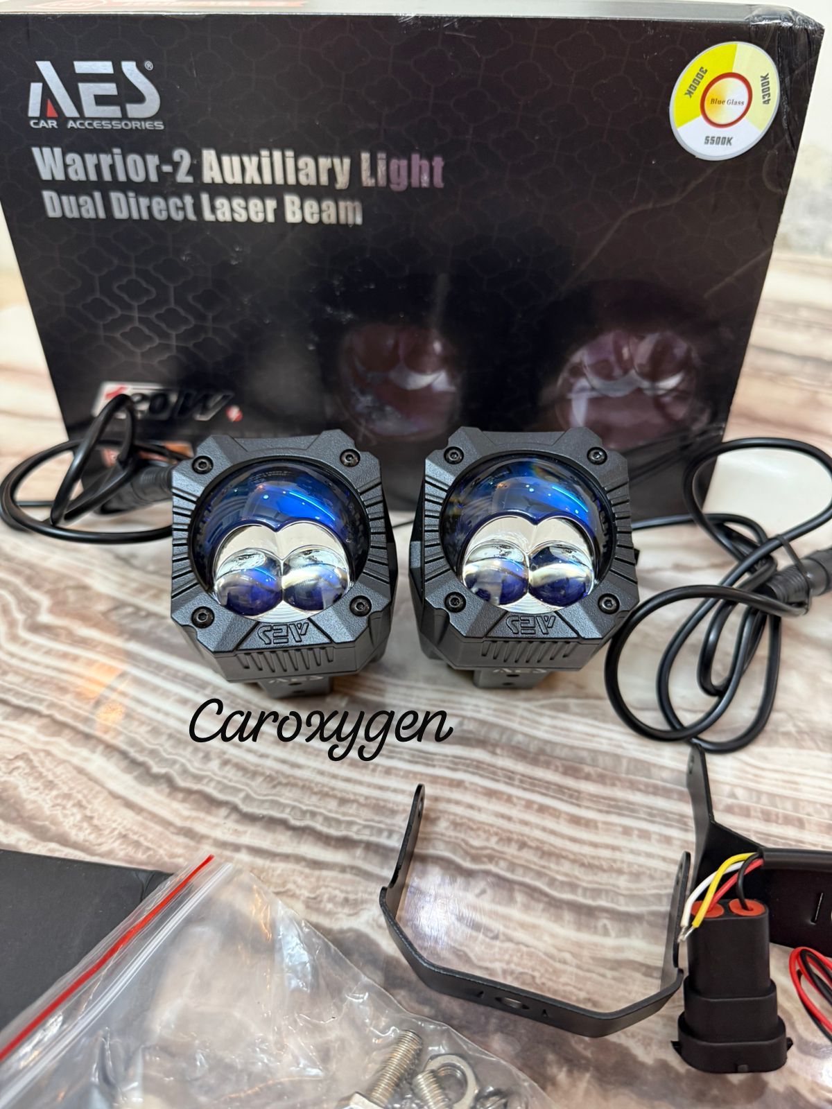 AES Warrior-2 Auxiliary Light (120W Dual Direct Laser Beam)
