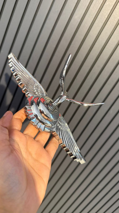 Car Front Hood Bonnet Emblem Ornament Wing Style Suit for All The Vehicles